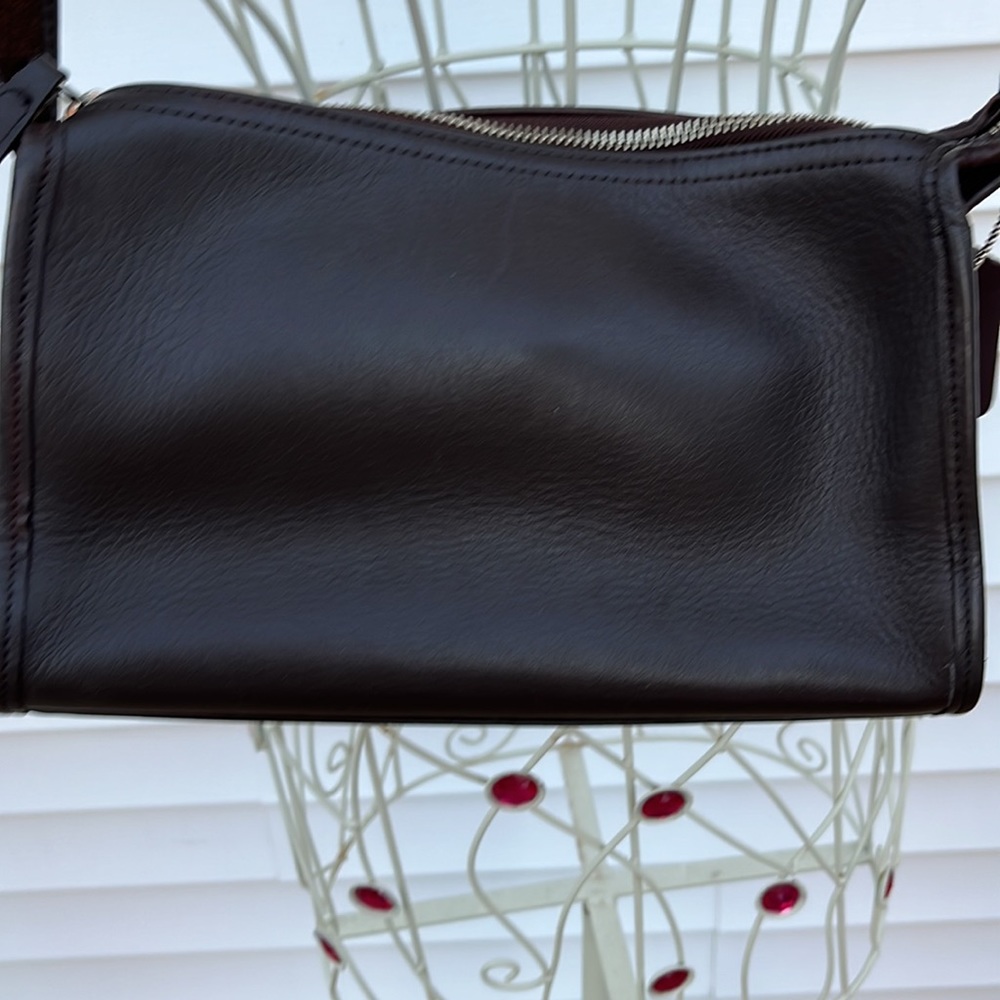 Coach, vintage round leather shoulder bag in excellent condition - Picture 5 of 8